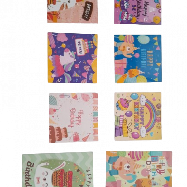 Kartu Ucapan Ulang Tahun Motif | Greeting Cards Birthday Edition