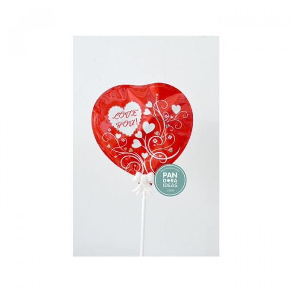 Cake topper Foil Balloon | Balon Foil Cake Topper |Foil Mini Love You!