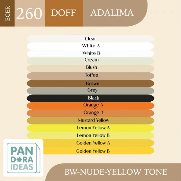 Ecer Balon Latex 260 Pentil Besar Merk Adalima | BW Nude Yellow Tone