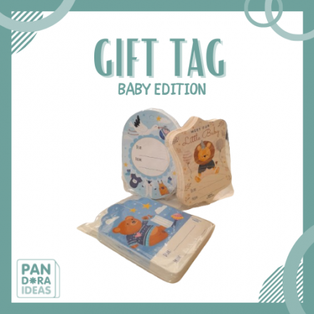 Gift Tag / Hang Tag Baby Edition | Tag Ucapan untuk Bayi