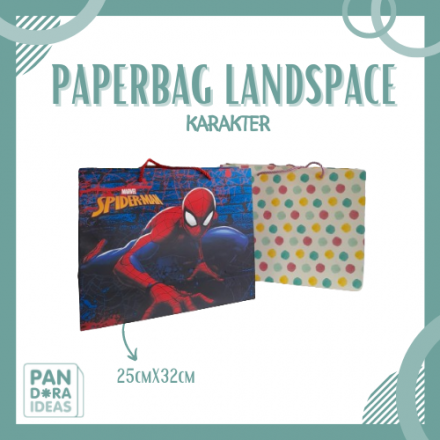 Paperbag Landscape Motif Premium Goodie Bag Ulang Tahun