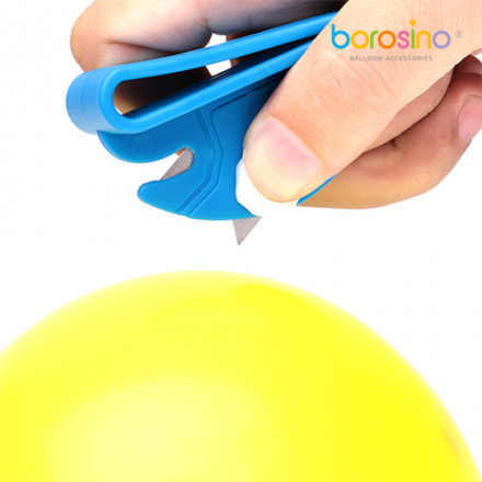 Balloon Cutter White & Blue | Alat Pemotong Balon