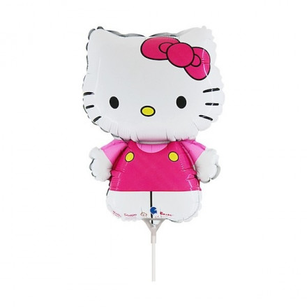 14" Minishape Hello Kitty Foil Balloon | Balon Foil Hello Kitty Mini